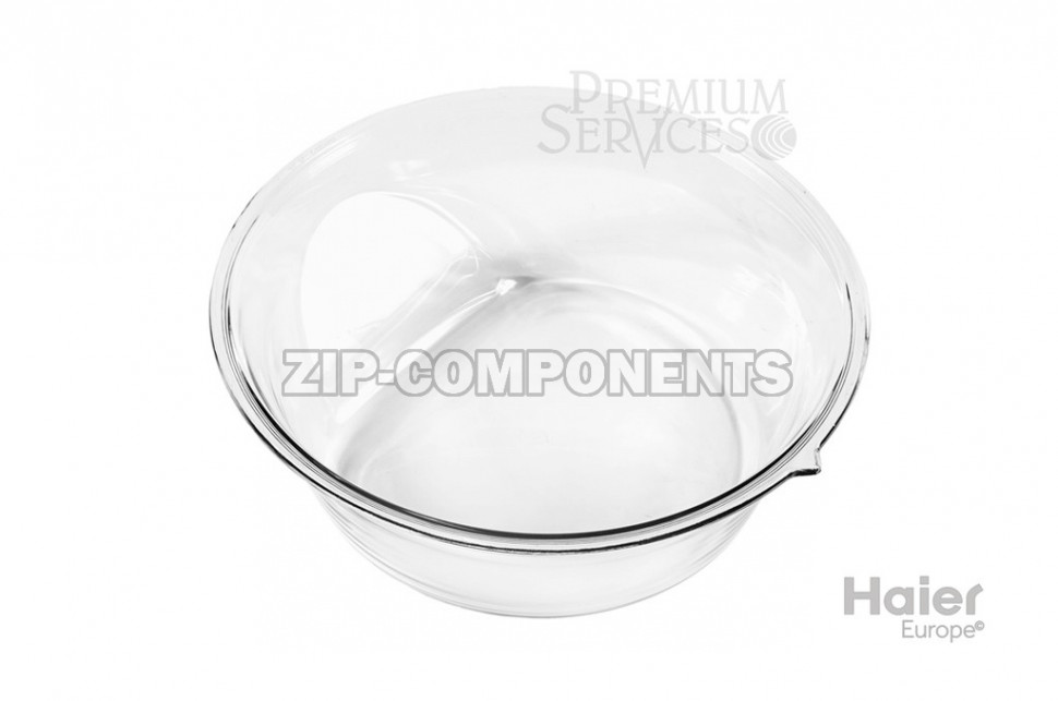 Стекло дверки (люка) Haier 0021400015